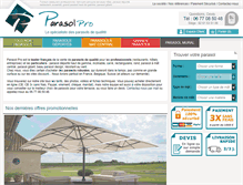 Tablet Screenshot of parasol-pro.com